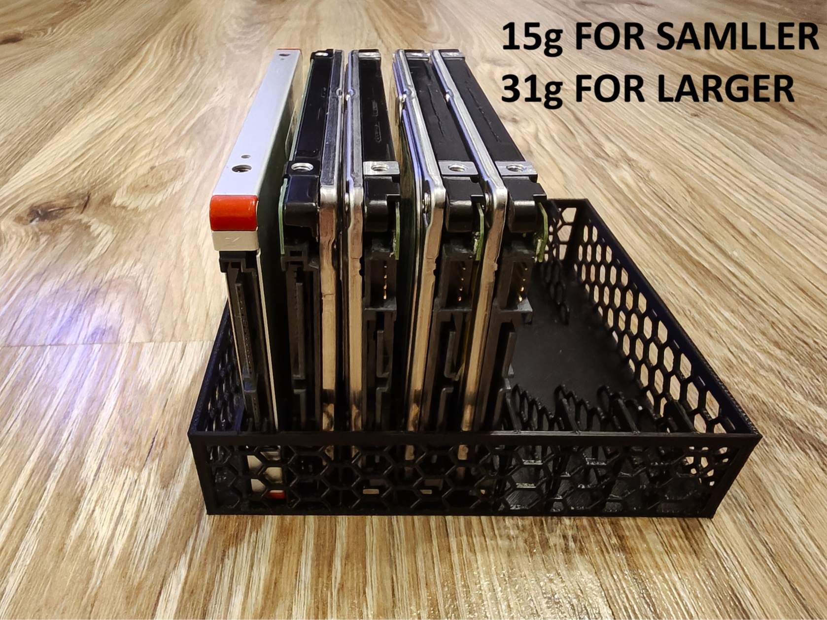 2.5" HDD / SSD Stand 5-10 Slots Super Lightweight 