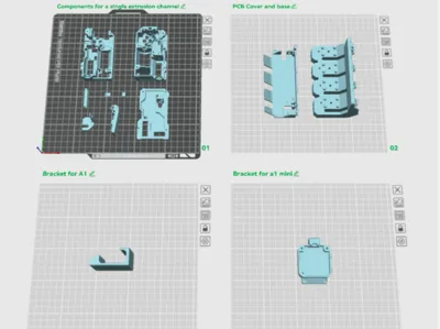 BMCU 370 steel ball version v3.14
