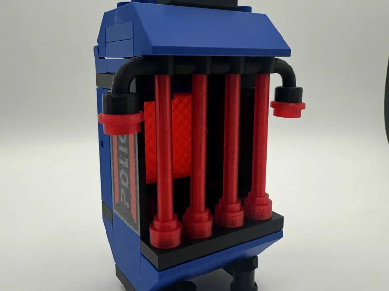 Space Police I Jail Cell (Action Scale: 250%)