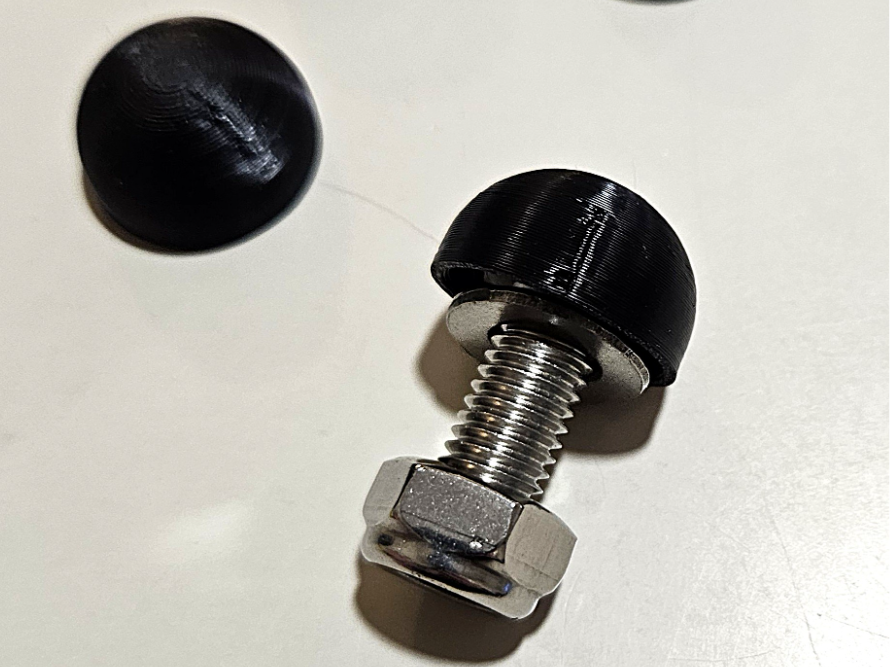 M10 hex nut cover caps 17mm