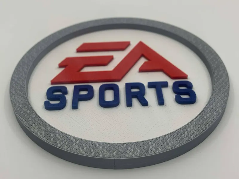 Logo EA Sports coaster