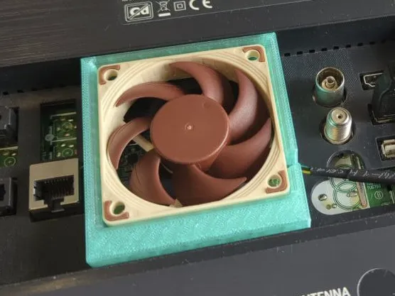 Fan Adapter for LG OLED CX (Rear Port Cooling)