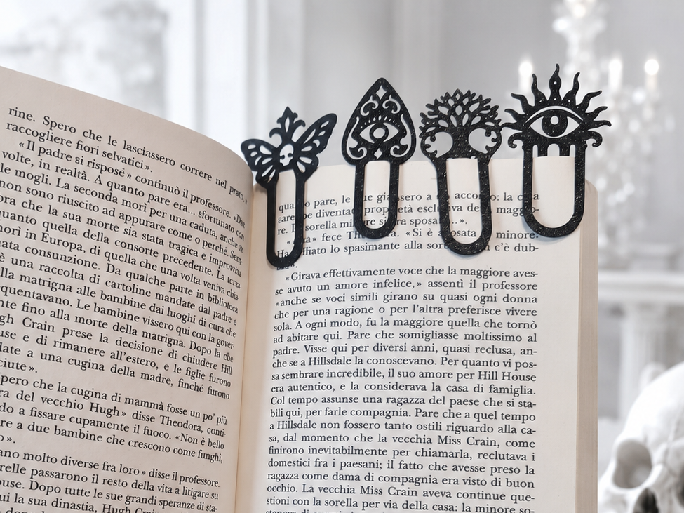 Set of Four Gothic Bookmarks Vol. 2