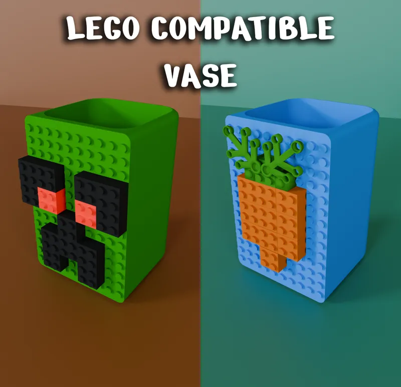 Brick vase
