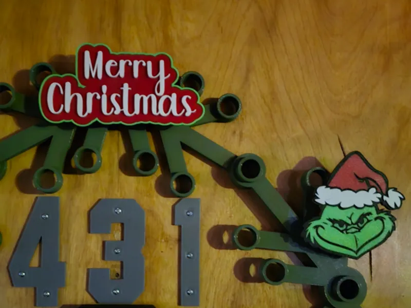 CHRISTMASS ATTACH FOR NOT ANOTHER BRICK WREATH