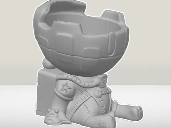 Astronaut Pot