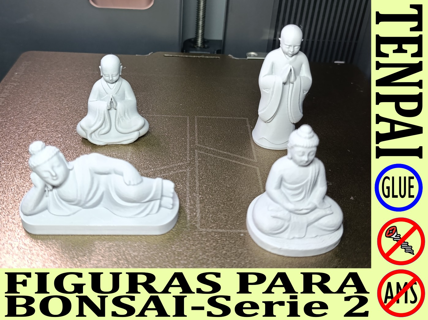 TENPAI - SERIE 2 (FIGURAS PARA BONSAI-JARDIN ZEN)
