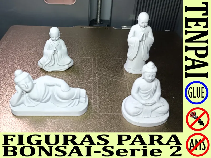TENPAI - SERIE 2 (FIGURAS PARA BONSAI-JARDIN ZEN)