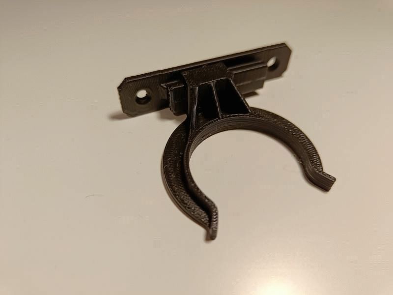 Baseboard Clip with Adjustment