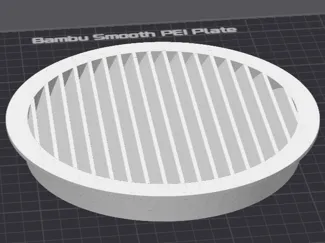 ventilation grille 160mm