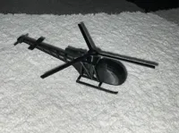 Hélicoptère Sa-313B Alouette II à l'échelle 1:70 — photo 1