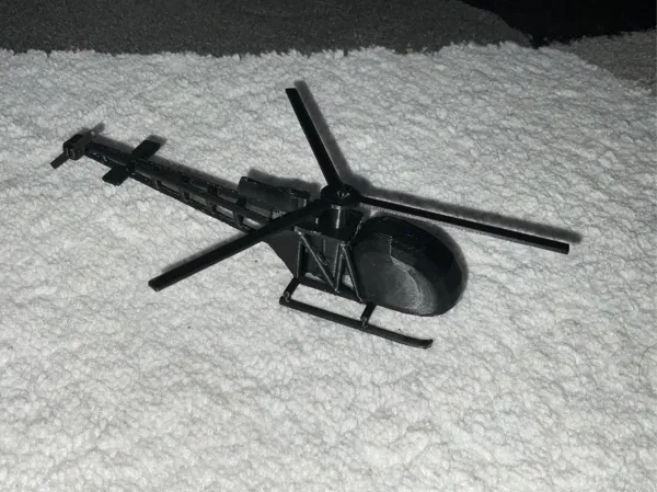 Hélicoptère Sa-313B Alouette II à l'échelle 1:70
