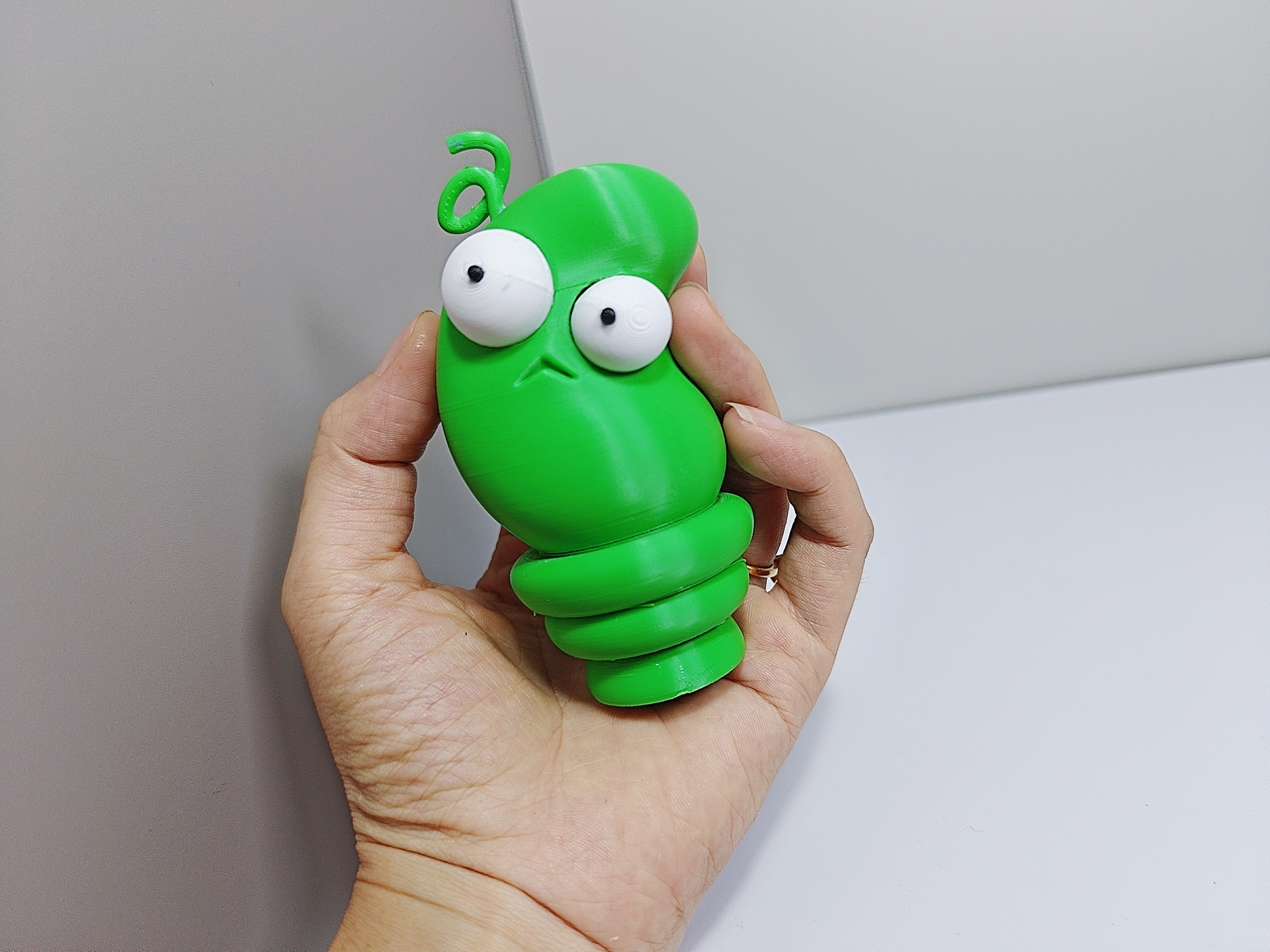 Miniatura 2 do modelo 3D 植物大战僵尸_弹簧豆
