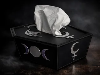 Taschentuchbox Sarg