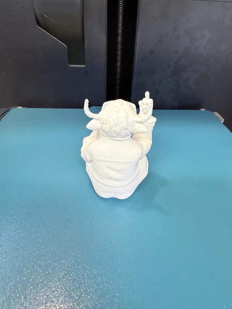 Rude Highland Cow Middle Finger - Free 3D Print Model - MakerWorld