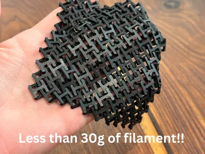 Fun Flexi Fabric Fidget - Print in Place