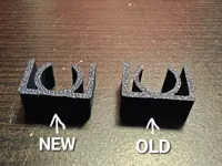 0.2mm layer, 2 walls, 15% infill (NEW clips)