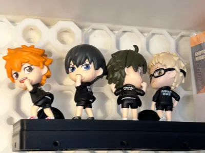 Haikyu Toy Onemutan Display on Multiboard
