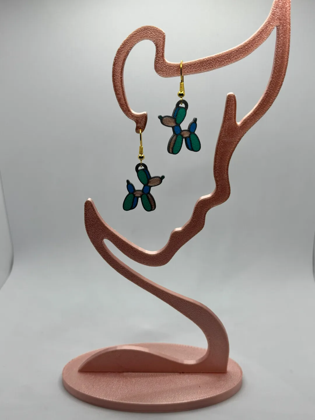 Balloon Dog Earrings view 2
