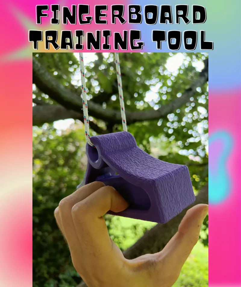 Fingerboard Warm-Up and Training Tool for Climbers