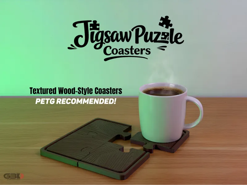 Jigsaw Puzzle Coasters