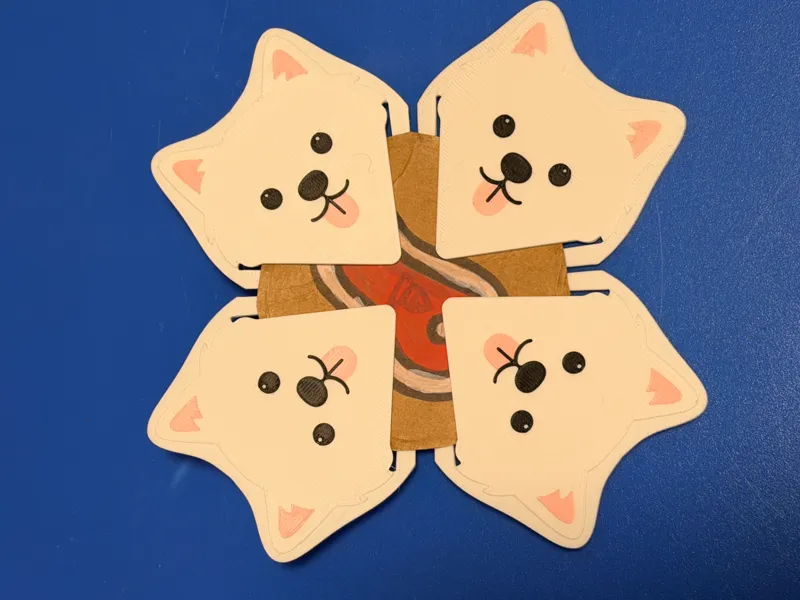 Samoyed bookmark /paper clip