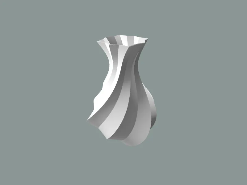Sixteen sided vase for hot people 