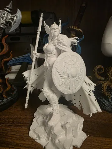 Modelo para impresión 3D: Brynhildr, Valkyrie of the Fallen — vista de referencia 4