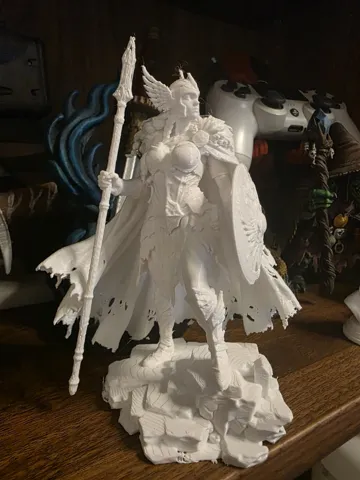 Modelo para impresión 3D: Brynhildr, Valkyrie of the Fallen — vista de referencia 3