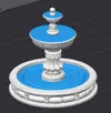 Water Fountain - Water Coloring Added