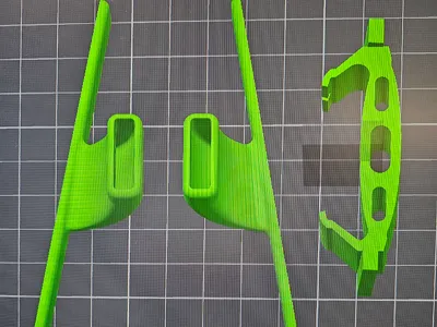 Mini 4K Landing Gear 3 Parts