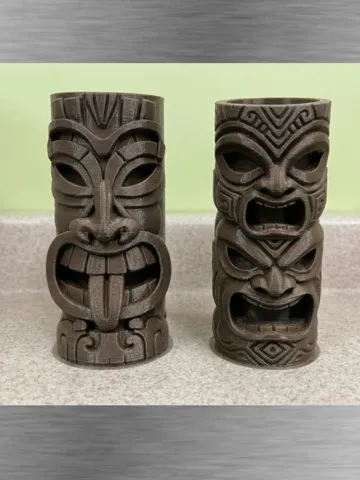 Maceta decorativa: Tiki Totem -Canisters — vista de referencia 2