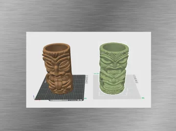 Maceta decorativa: Tiki Totem -Canisters — vista de referencia 5