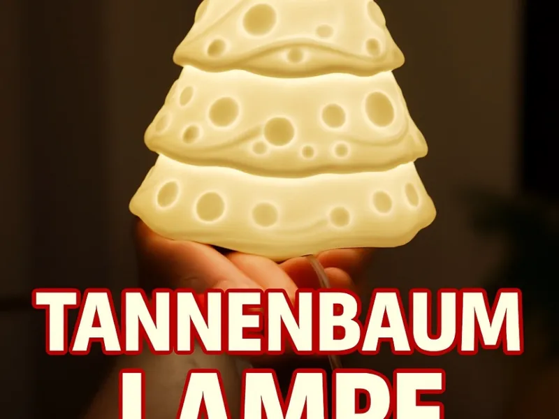 Weihnachts Tannenbaum Lampe
