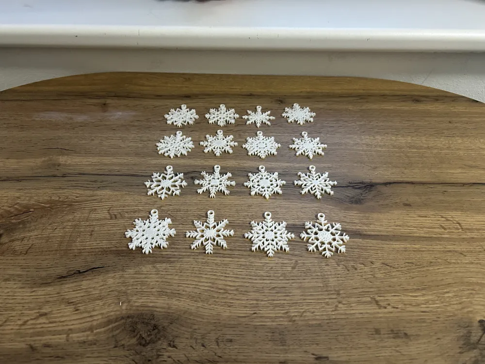 Snowflakes collection by bigzahry MakerWorld: Download Free 3D Models