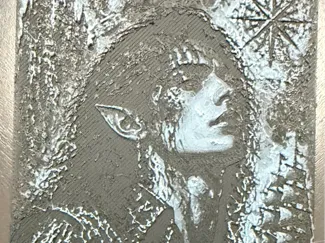 Kingfisher (Quicksilver) Large Bookmark