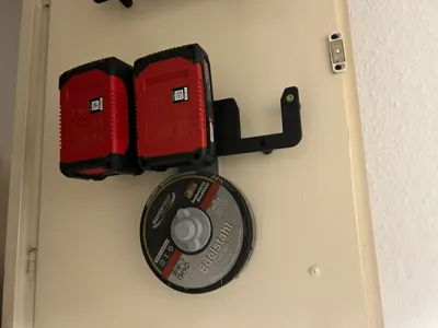 Einhell cordless drill holder with grinding disc holder