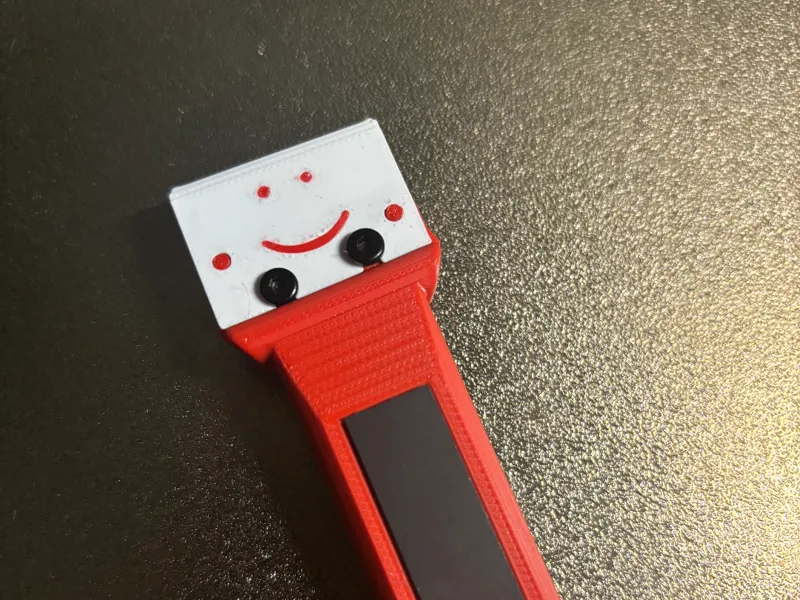 PETG-Smiley thin plastic blade for Bambu scraper