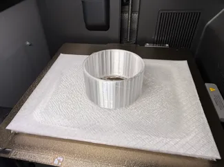 Klimaanlagen-Abluftadapter für 75-mm-Flexschlauch
