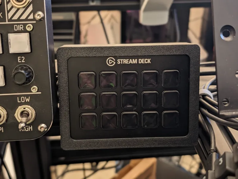 Stream Deck (v1) Sim Rig mount