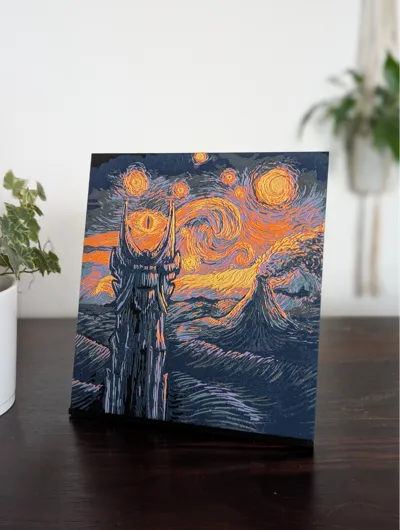 Mordor x Starry Night