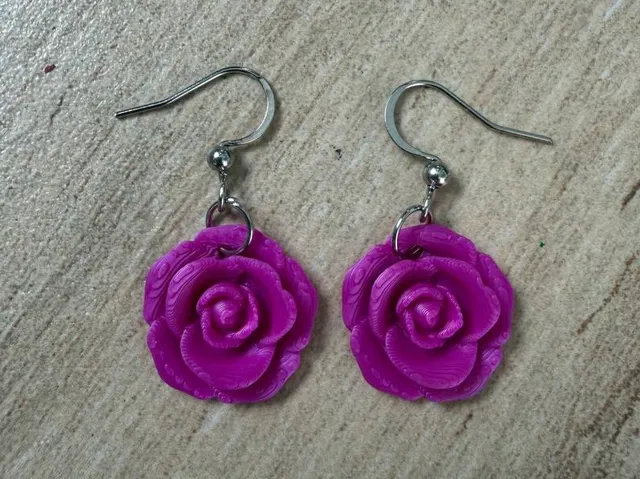 PENDIENTE ROSA
