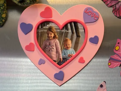 Valentine's Day Heart Picture Frame