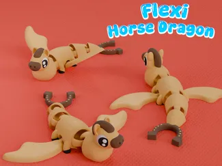 Horse Fidget Dragon