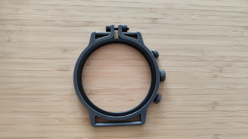 Embroidery Hoop Watch - Free 3D Print Model - MakerWorld