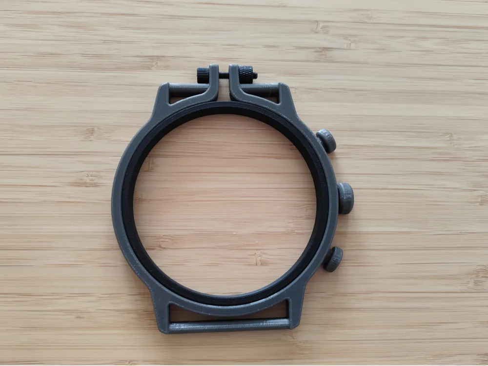 Embroidery Hoop Watch - Free 3D Print Model - MakerWorld