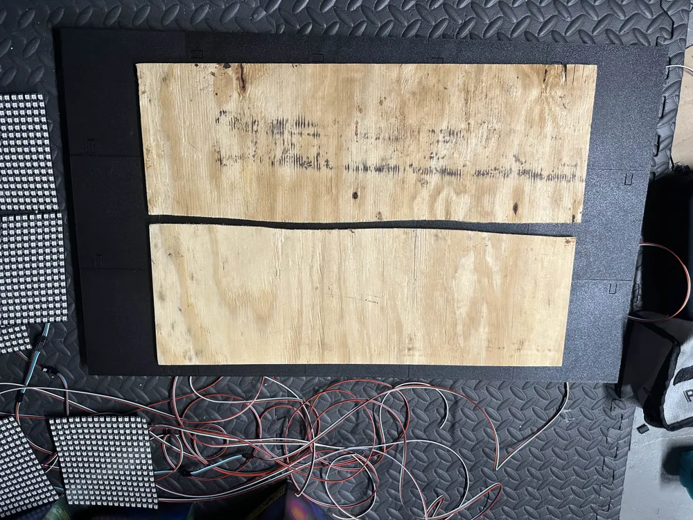 Modular frame for WS2812 16x16 matrix - Free 3D Print Model - MakerWorld
