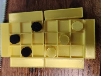 Checkers pcs for my mini modular game board