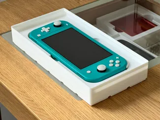 Gridfinity Nintendo Switch Lite Storage Box (3x6)