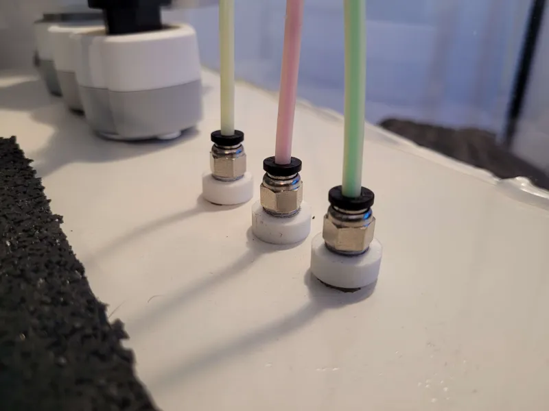 PTFE Tube connector for IKEA LACK 56mm long